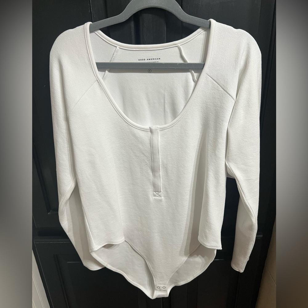 Good American Women’s Long Sleeve Bodysuit